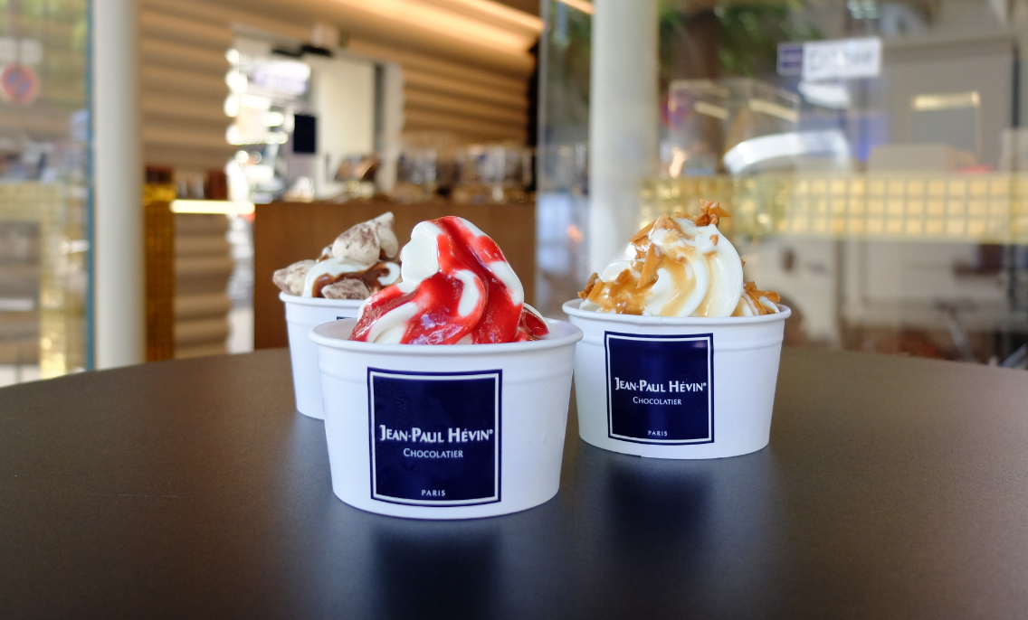 glaces en pot